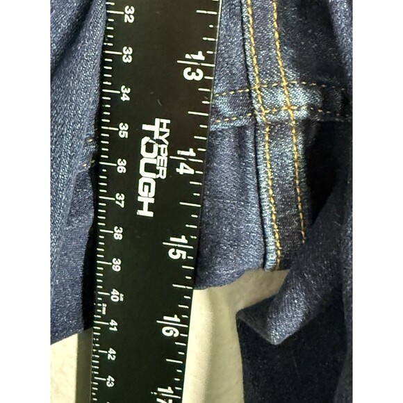 NWT Spanx Dark Stretch-Denim Jeans High-Rise Skinny Fit Plus Size 3X Slimming - Picture 8 of 11